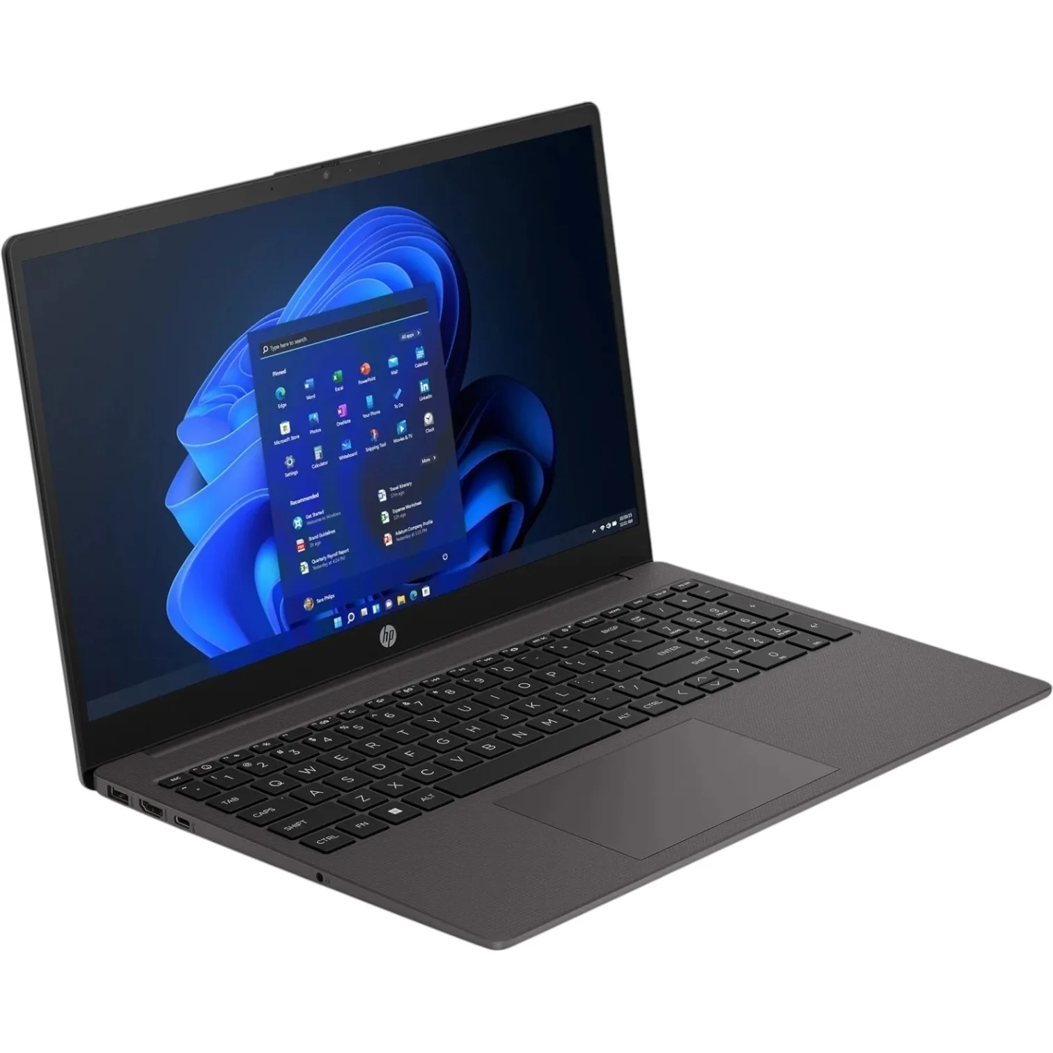 Ноутбук 15.6" HP 255R G10 AMD Ryzen 5 7535U 16Gb (DDR5 4800) 512Gb NVMe 1920*1080 SVA (CT9L8AT) NEW
